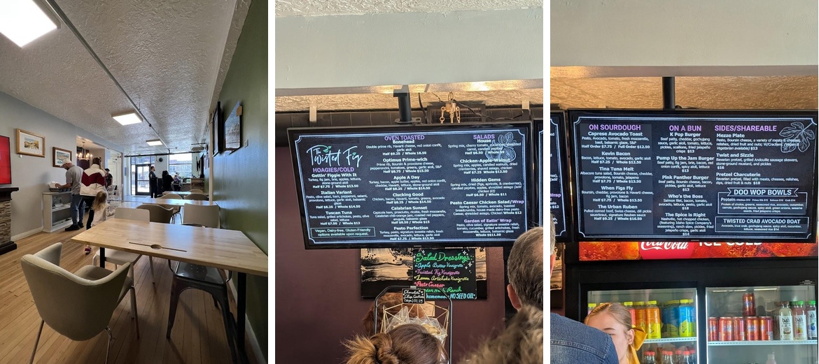 The Twisted Fig Menu