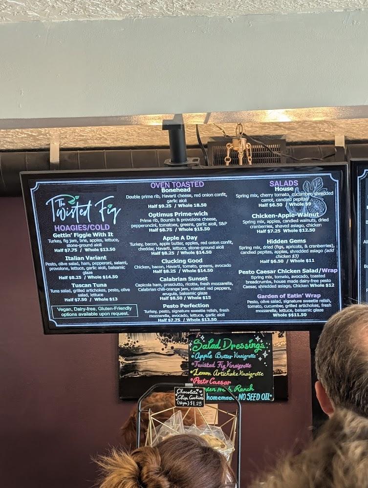 The Twisted Fig Menu image 3